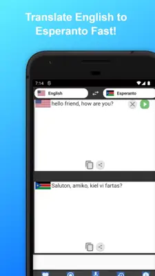 English to Esperanto Translator android App screenshot 0