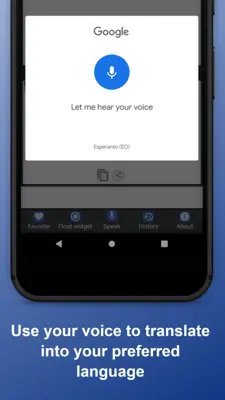 English to Esperanto Translator android App screenshot 2